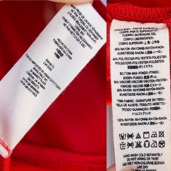 Free People Womens Not Your Baby Mixed-Media Jumpsuit size 0 - Picture 12 of 16